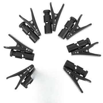 ZACISK NA KABEL SŁUCHAWEK ZATYCZKI DO USZY 8 SZT