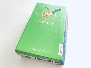 Оригинальная коробка Moto G5S Plus Коробочная упаковка