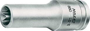 KOŃCÓWKA KLUCZA NASAD.3/8 DO ŚRUB Z ŁBEM TORX 10x65mm WYMIENNA HAZET