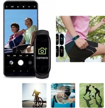 M5 smartwatch OPASKA SPORTOWA zegarek SMARTBAND SMARTŁOCZ WODOODPORNOŚĆ