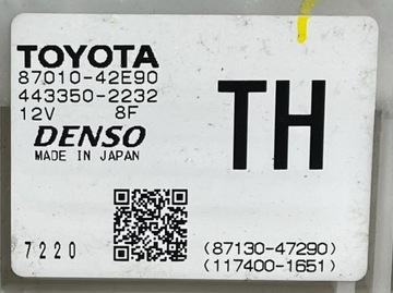 P4 TOYOTA RAV4 V 5 2020 - 2.5 RADIÁTOR DMYCHADLO 87050-42860 8710-42E90