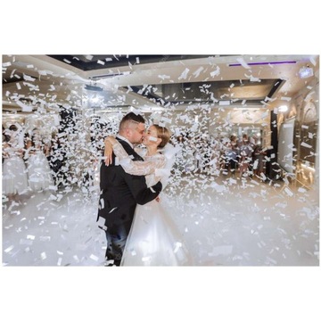 Тубус съемки белый СЕРДЕЧКИ 60 см ДЛЯ ПРИЧАСТИЯ, свадебные конфетти, сердечки