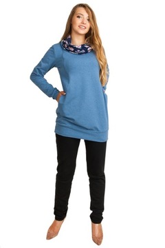 BLUZA CIĄŻOWA ROSALIA DO KARMIENIA L/XL jeans