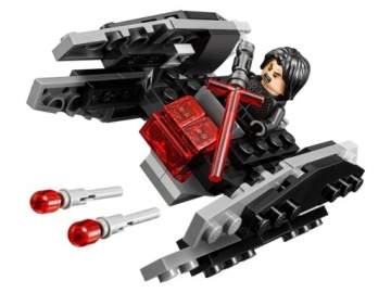 Lego 75196 @@@ KYLO REN + TIE SILENCER @@@ figurka +pojazd!