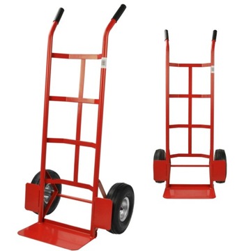 Транспортная тележка 200 кг 350х180мм красная GEKO G71101