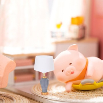 4 шт. DIY миниатюрные лампы для кукольного дома с реалистичной детализацией