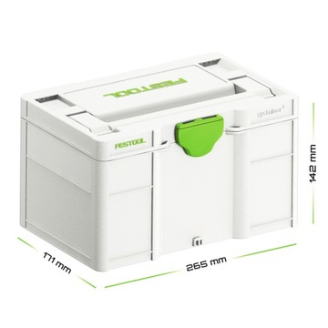Систейнер FESTOOL SYS3 S 147 ОРГАНАЙЗЕР МАЛЫЙ S T-LOC LOCK 577818 MINI