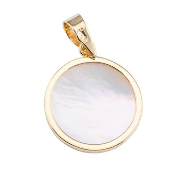 ЗОЛОТОЙ КУЛОН ПЕРЛАМУТНОЕ ДЕРЕВО PR 585