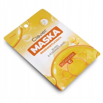 Тканевая маска для лица CLAVIER MOISTURIZING С ГИАЛУРОНОВОЙ КИСЛОТОЙ, 25 мл
