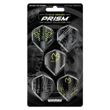 Zestaw piórek PRISM MVG Design WINMAU (5x3szt.)
