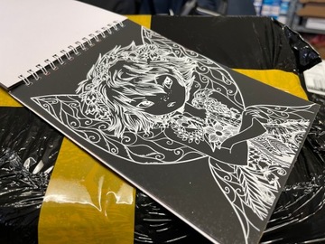 Раскраски скретч-карты SCRATCH-PAGE 20x14