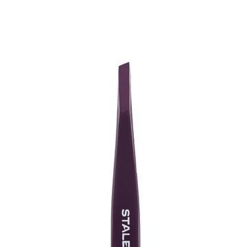 Пинцет для бровей Staleks Expert фиолетовый TE-11/4V