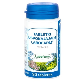 Labofarm Tabletki Uspokajające ziołowe lek 90 tabl