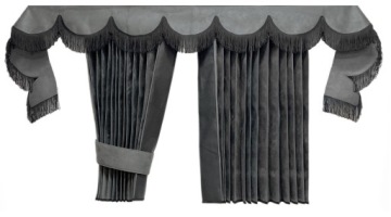 ZASŁONY FIRANY MAN NOWY MODEL TGX OD 2020r. + HAKI