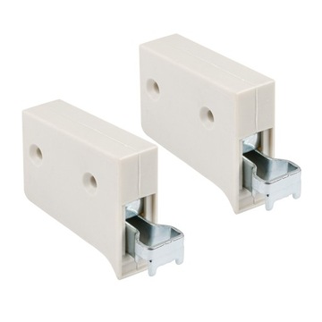 1 KPL ZAWIESZKA MEBLOWA REGULOWANA DO SZAFEK UNIWERSALNA BIAŁA