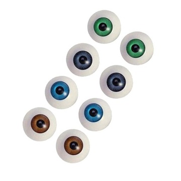 2х8. Реалистичный круглый пластик.