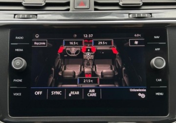 Volkswagen Tiguan Allspace SUV 2.0 TDI 150KM 2018 Volkswagen Tiguan Allspace Allspace NOWY ROZRZAD Hak, ACC, GPS, KEYLESS, B, zdjęcie 27