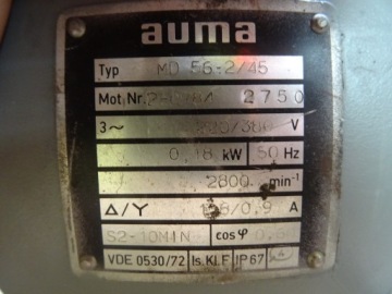 ПРИВОД AUMA MD 56-2/45 2-0784 2750