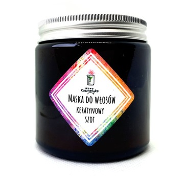 Nowa Kosmetyka, maska do włosów Keratynowy szot, 120 ml