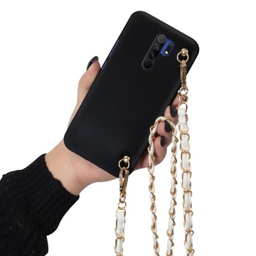 Etui Matowe Blink XIAOMI REDMI 9 Długi Łańcuszek