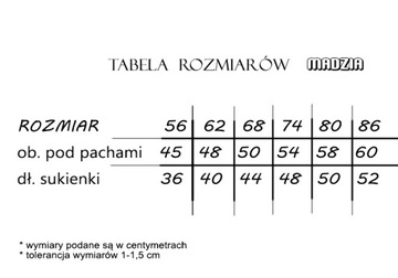 белое крестильное платье MADZIA, размер 56