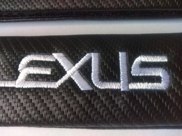 Чехлы на ремни безопасности Lexus Carbon