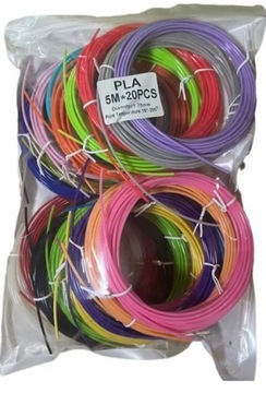 НАБОР ШАРИКОВОЙ РУЧКИ ДЛЯ 3D ПРИНТЕРА + КАРТРИДЖИ 9 МЕТРОВ