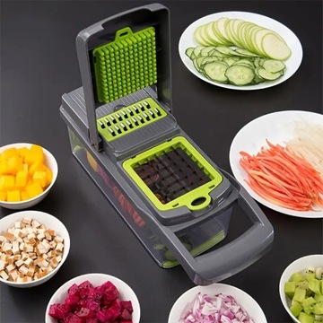 СЛАЙСЕР ДЛЯ ОВОЩЕЙ И ФРУКТОВ МНОГОФУНКЦИОНАЛЬНАЯ ТЕРКА ДЛЯ НАРЕЗКИ