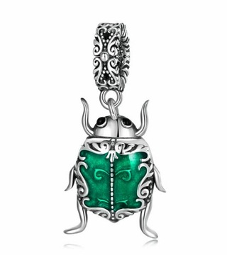 Charms ZAWIESZKA ŻUK ŻUCZEK SKARABEUSZ SZCZĘŚCIE