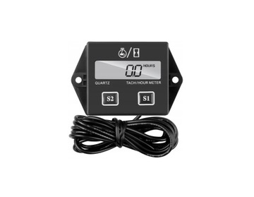 СЧЕТЧИК ЧАСОВ РАБОТЫ ДВИГАТЕЛЯ МОТОЦИКЛ ТАХОМЕТР МОТОР КОСИЛКИ