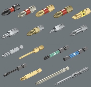 Wera 868/4 квадратная бита 05060165001 F 6,3 1 шт.