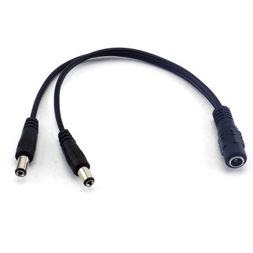 РАЗДЕЛИТЕЛЬ ПОСТОЯННОГО ТОКА 2,1/5,5 мм СВЕТОДИОДНАЯ ЛЕНТА 2в1