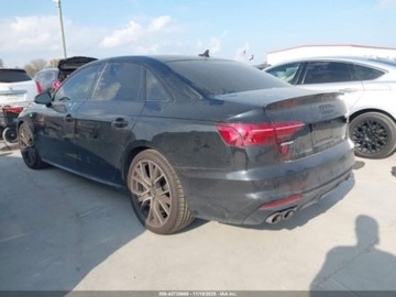 Audi A4 B9 2023 Audi S4 Limousine 2023, 3.0L V6 349KM, AWD, od ubezpieczalni 3.0 Benzyna, zdjęcie 1