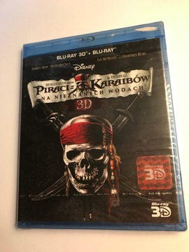 PIRACI Z KARAIBÓW NA NIEZNANYCH WODACH BLU-RAY 3D