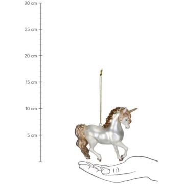 УКРАШЕНИЯ ДЛЯ ЁЛКИ ЛЕТАЮЩИЙ ЕДИНОРОГ ЛОШАДЬ 14 см