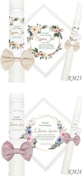 БЕЛАЯ ОДЕЖДА И КРЕЩЕСТВЕННАЯ СВЕЧА КРЕЩЕННОЕ ИМЯ