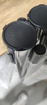 БАРЬЕРНЫЙ СТОЙК С РУКАННОЙ ЛЕНТОЙ 2М ВЫХОД 1148