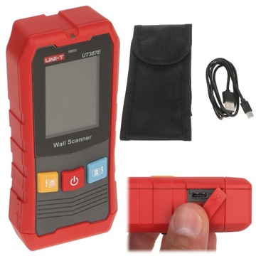 DETEKTOR PRZEWODÓW POD NAPIĘCIEM, METALU I DREWNA UT-387E UNI-T