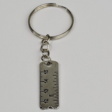 Charms zawieszka linijka miarka 29x10mm 5szt.