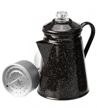 Imbryk, zaparzacz GSI PERCOLATOR 8 CUP - BLACK