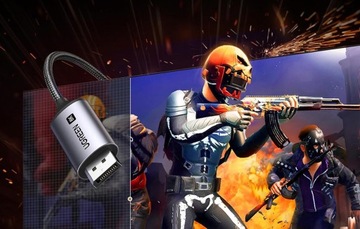 USB-C — порт дисплея, 8K, 60 Гц, плетеный кабель, 2 м, UGREEN