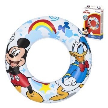 Koło do pływania MYSZKA MIKI KACZOR DONALD 56cm