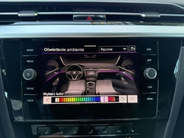 Volkswagen Arteon Fastback Facelifting 2.0 TSI 190KM 2022 Volkswagen Arteon 2.0TSI 190KM R-Line DSG Kamera ACC Keyless NiskiPrzebieg, zdjęcie 24