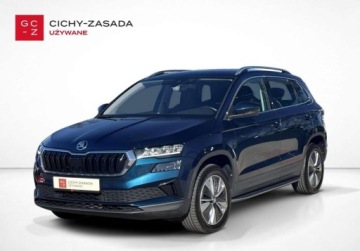 Skoda Karoq Crossover Facelifting 2.0 TDI SCR 115KM 2022 Skoda Karoq 2.0TDI 115KM AmbitionPakiety DSG HAK Kamra ACC Navi 4Podgrzew.