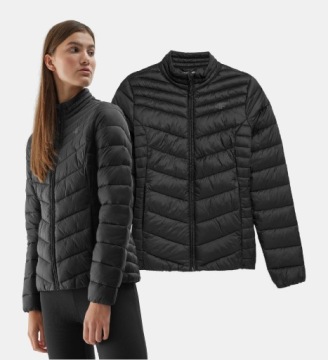 4F КУРТКА-ПУХОВИК ЖЕНСКИЙ СТЕГАНЫЙ