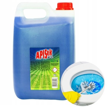 Żel do WC Apisek 5l czyszczenie i świeżość