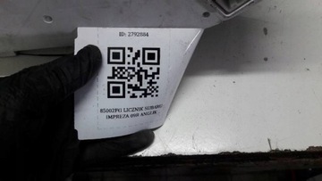 85002FG PŘÍSTROJOVÁ DESKA SUBARU IMPREZA 09R GB