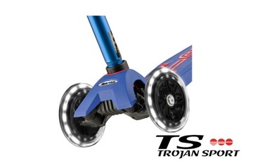 HULAJNOGA MAXI MICRO DELUXE LED BLUE MMD067