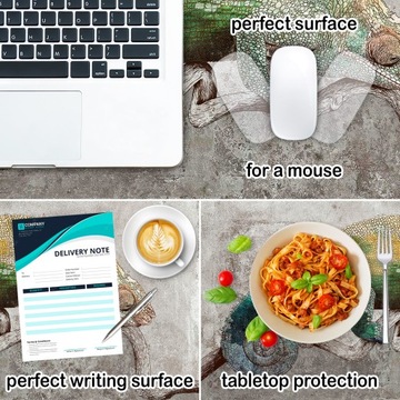 защитный коврик для письменного стола на столешницу хамелеон 90х45