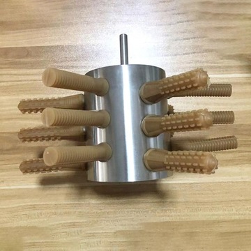 Износостойкая дрель для ощипывания кур, 18 пальцев, средняя.